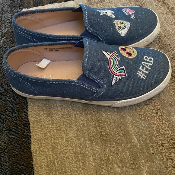 Girl Glitter denim sneakers - Picture 2 of 3